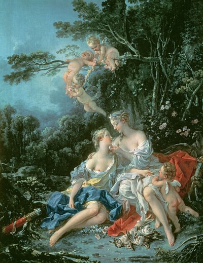 Jupiter and Callisto by François Boucher